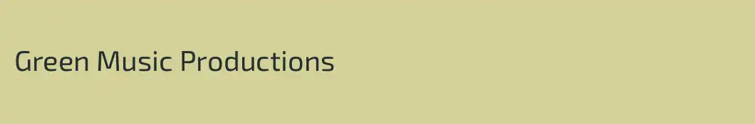 Green Music Productions